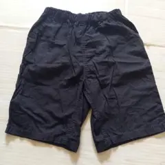黒 コットン ショートパンツ150