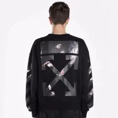 ☆新品☆ OFF-WHITE スウェットシャツ長袖TシャツS