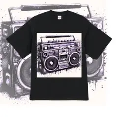 ⭐️在庫わずか⭐️ハイクオリティー Tシャツ 90sストリート ブラック 黒Lサイズ