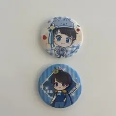 ちろる　缶バッジ　２個セット