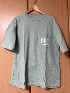 GAP グリーン Tシャツ Mサイズ ポケット付き