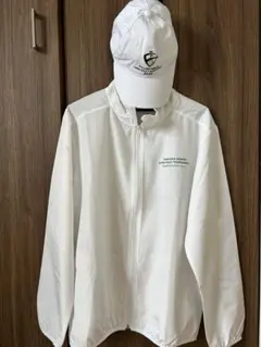 ⭐︎美品⭐︎福岡シニアオープンゴルフトーナメント 　ナイロンジャンパーとキャップ
