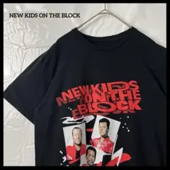バンドtシャツ　ニューキッズオンザブロック　黒ブラック　2022ツアー ライブ