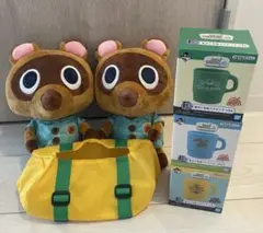 新品 あつまれどうぶつの森 一番くじ A賞 つぶきち&まめきちのティッシュケース