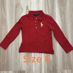 Polo Ralph Lauren 赤 ポロシャツ 6