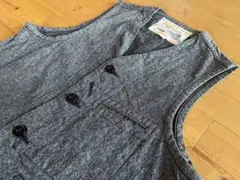 【美品】シュガーケーン コットンコバート ワークベスト
