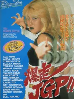 全日本女子プロレス・パンフレット 1993年サマー・スペシャル　北斗晶、井上貴子