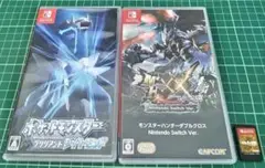 Nintendo Switch ソフト3枚セット ポケモン モンハン ゼルダ