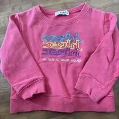 x-girl トレーナー 100cm ピンク