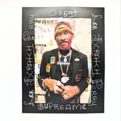 SUPREME LEE SCRATCH BLACK STICKER