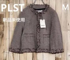 PLST ノーカラージャケット M