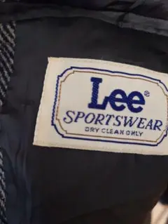 【US古着】Lee リー　ツイード　ウール　 テーラードジャケット　XL