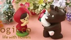 デコレ　オトギッコ　おどろき赤ずきん＆花束オオカミ　送料無料