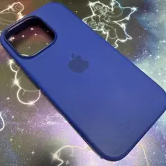 【正規品】アップル iPhone16pro 純正シリコンケース ウルトラマリン