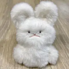 うさぎ ぬいぐるみ ハンドメイド ストラップ付き