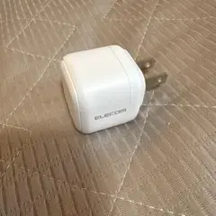 【美品】ELECOM エレコム 充電器 ASPD8 ホワイト 白