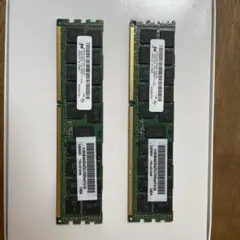 DDR4 16GB 2400MHz ECCメモリ　2枚セット