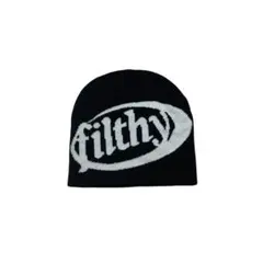 ストリートy2k filthy ロゴ ニットビーニー