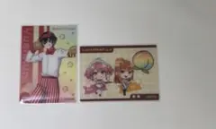 ゆあんくんとえとさん、のあさんのトレカ
