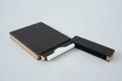 新品 大橋利一作 鉄刀木 カードケース 工芸品 木製 名刺入 携帯名刺入れ