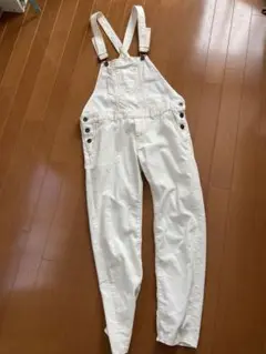 todayful コーデュロイサロペット ホワイト 38