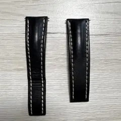 c184希少【ブライトリング】18mm ウイングロゴ 鏡面 Dバックル レザー用 美品 18mm 希少 ウイング Dバックル BREITLING ブライトリング