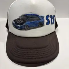 メッシュキャップ　自作　リメイク