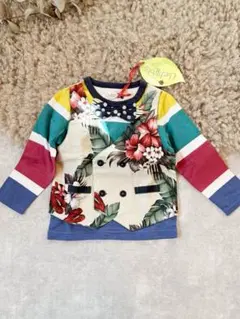タグ付き　新品　chesty petite チェスティ　蝶ネクタイ付きTシャツ