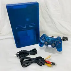 動品 PS2 SCPH-37000 本体 一式 コントローラー 映像コード