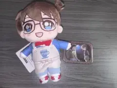 名探偵コナン KIRA MUCCHI ぬいぐるみ　江戸川コナン　缶バッジ　おまけ