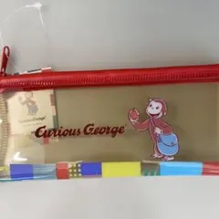 Curious George ペンケース　おさるのジョージ美品