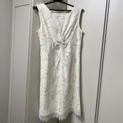 ROYAL PARTY ホワイト レースドレス ワンピース