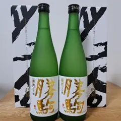 希少酒！新品！勝駒 特吟 大吟醸　720ml 2024年10月詰　送料込み 勝駒 特吟 特別大吟醸 720ml 化粧箱付 限定 希少 2024年10月製造