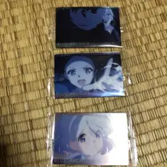 ブルーアーカイブウエハース4 ビジュアルカード3枚
