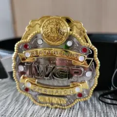 新日本プロレス　4代目 IWGPヘビー級 バックル　メンズベルト　ロングタイプ