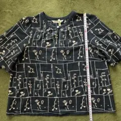ミナペルホネン gardenpatchwork ブラウス 美品38★大幅値下げ