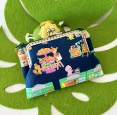 ちょっとお買い物がま口♪ユキエモン♪ピッコロマーケット♡