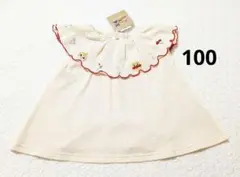 【新品】アンパンマン ドキンちゃん Tシャツ チュニック 半袖 100