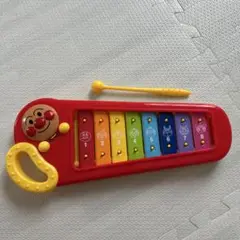 美品♡アンパンマン カラフル鉄琴　一つ棒なし