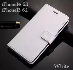 iPhone14 6.1 iPhone 13 6.1 手帳型ケース レザー 革