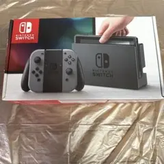 Nintendo Switch 本体　グレー　箱・付属品完品