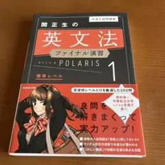 大学入試問題集 関正生の英文法ファイナル演習ポラリス[1 標準レベル]