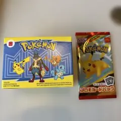 未開封 ポケモンプロモカードパック ハッピーセット マクド　マック　おもちゃ付き