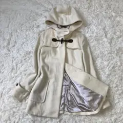 アンタイトル ダッフルコート ホワイト
