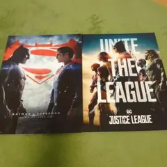 DC「バットマンVSスーパーマン」「ジャスティス・リーグ」映画パンフレット