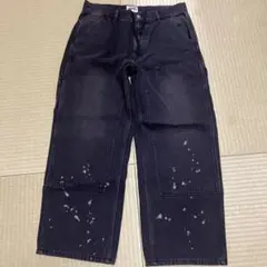 サイズL FREAK'S STORE 宮戸フィルムコラボ　ダブルニーパンツ 2025年最新】freak's store ダブルニーデニムの人気アイテム