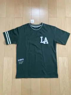 半袖 Tシャツ　キッズ　160 ダークグリーン