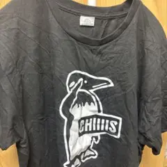 ペンギン グラフィック Tシャツ 黒