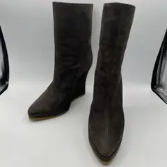 ロートレショーズ スエードハーフブーツ