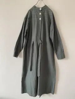 MACPHEE（マカフィー）　ナースドレス　ロングワンピース　コットン　used